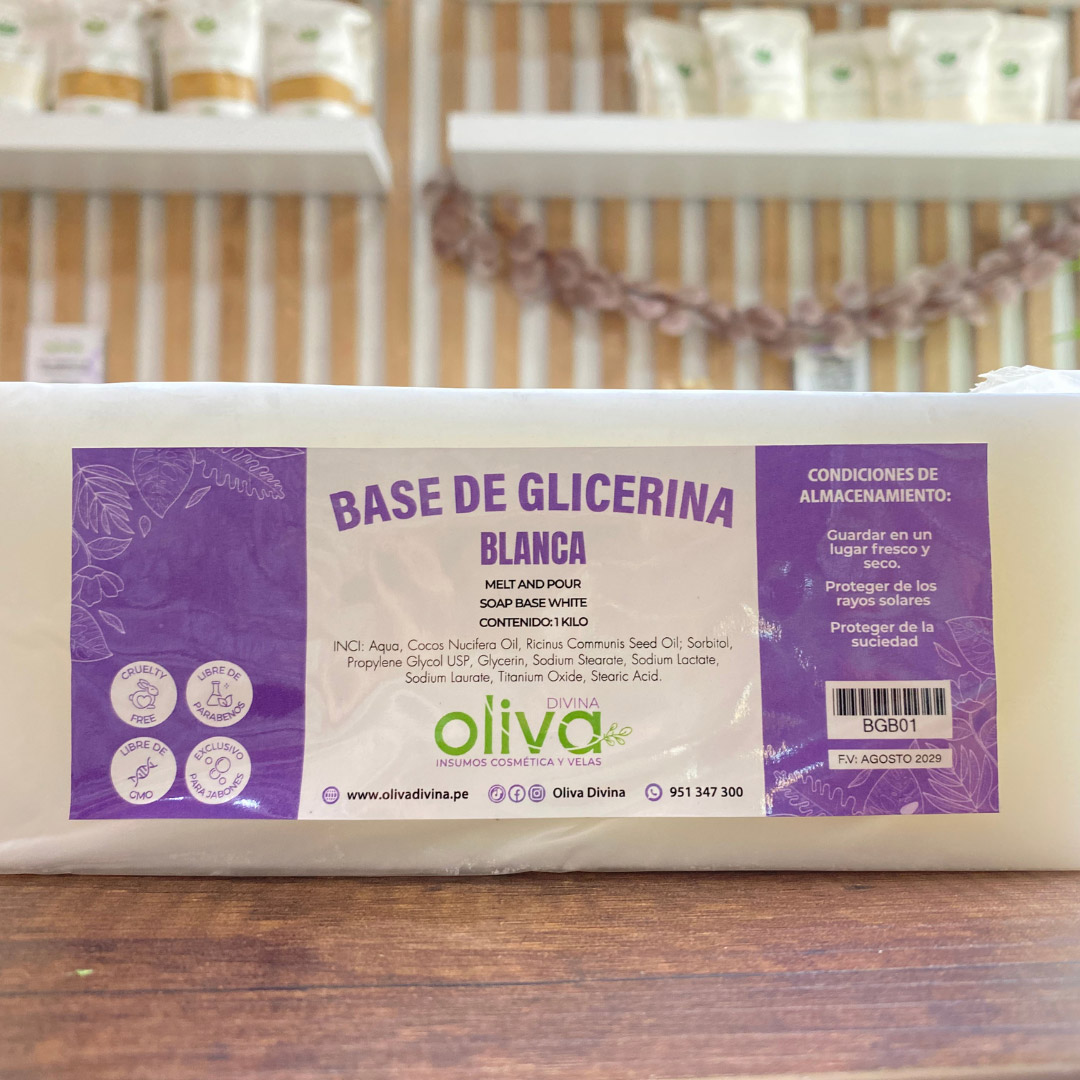 BASE DE GLICERINA BLANCA - Imagen 2