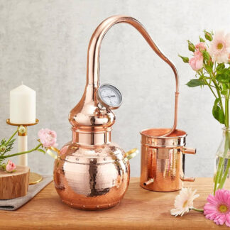 ALAMBIQUE - DESTILADOR - COBRE ROJO 3L