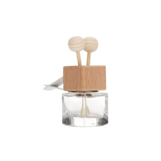 DIFUSOR CLIP METAL MADERA AUTO - 8 ML - AROMATIZADOR