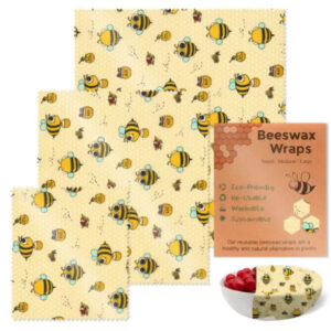 ENVOLTURA CERA DE ABEJA BEES WAX WRAPS - 3 TAMAÑOS - MODELOS VARIOS