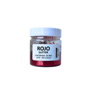 GLITTER ROJO
