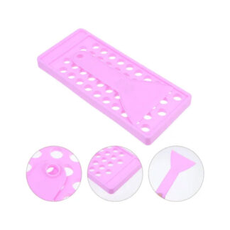 KIT MOLDES PARA BALSAMO LABIAL + ESPÁTULA (50 ORIFICIOS)