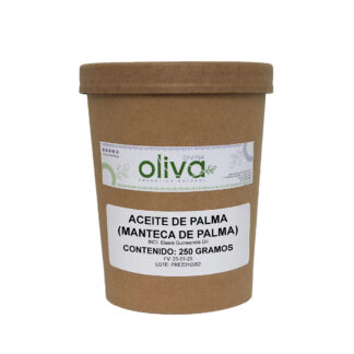 MANTECA DE PALMA ACEITE DE PALMA