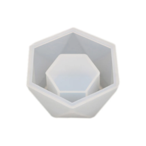 HEXÁGONO FLOR MOLDE CEMENTO/RESINA 3D