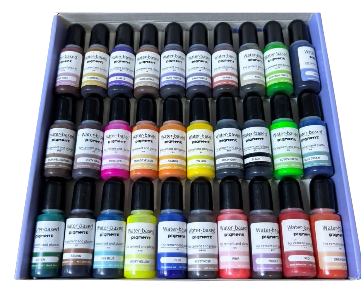 Pigmentos Líquidos para Resina y Cemento – Kit x 30 und - Imagen 2
