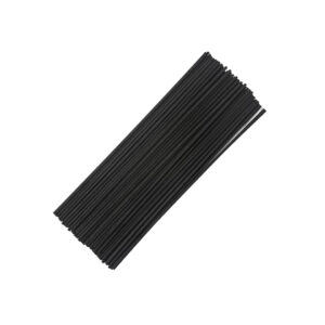 VARILLAS FIBRA NEGRO 30CM/4MM