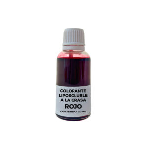 COLORANTE ROJO (LIPOSOLUBLE - A LA GRASA)