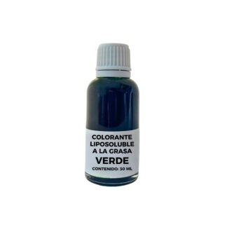 COLORANTE VERDE (LIPOSOLUBLE - A LA GRASA)