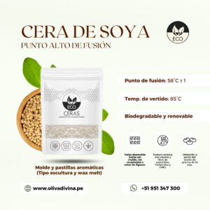 CERA DE SOYA ECO - ALTO PUNTO DE FUSION