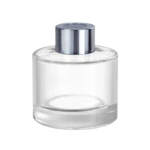 DIFUSOR VIDRIO 120ML T/PLATEADA