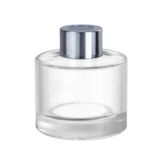 DIFUSOR VIDRIO 120ML T/PLATEADA