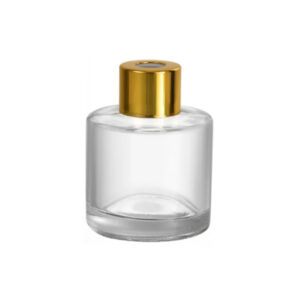 DIFUSOR VIDRIO 80ML T/DORADA