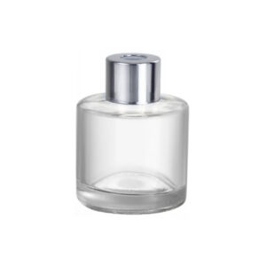 DIFUSOR VIDRIO 80ML T/PLATEADA