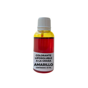 COLORANTE AMARILLO (LIPOSOLUBLE - A LA GRASA)