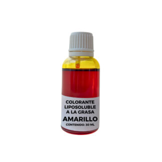 COLORANTE AMARILLO (LIPOSOLUBLE - A LA GRASA)
