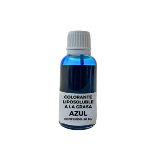COLORANTE AZUL (LIPOSOLUBLE - A LA GRASA)