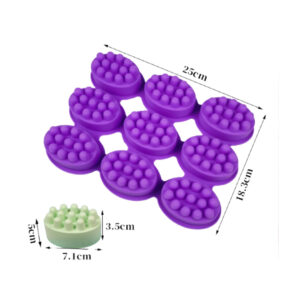 MASAJEADOR JABON X 9 CAVIDADES - MOLDE