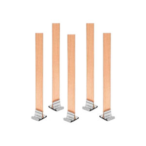 Mechas de Madera C/Base 8mm. X 9cm.