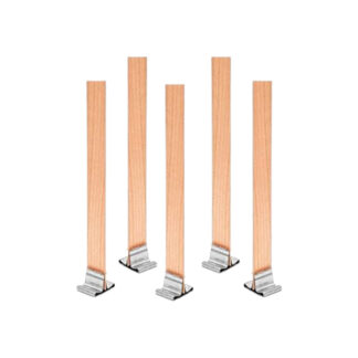 Mechas de Madera C/Base 12.5mm. X 15cm.