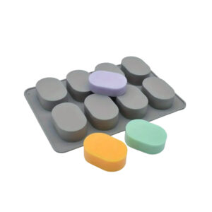 OVALADO JABON X 8 CAVIDADES - MOLDE