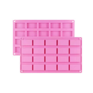 RECTANGULAR JABÓN X 20 CAVIDADES - MOLDE