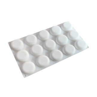 REDONDO JABÓN X 15 CAVIDADES - MOLDE