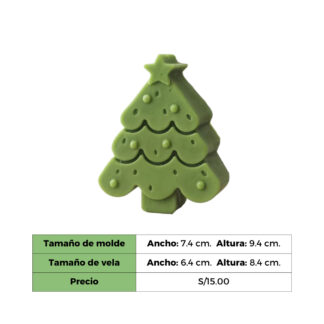 ARBOL NAVIDAD PLANO GRANDE - MOLDE
