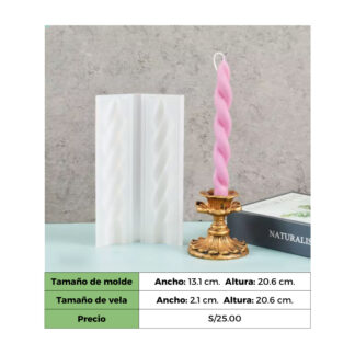 CANDELABRO VELA H - MOLDE