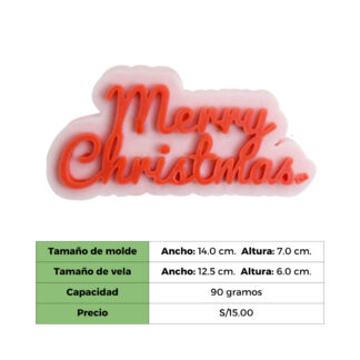 MERRY CHRISTMAS - MOLDE