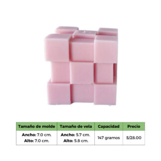 CUADRADO CÚBICO MOLDE