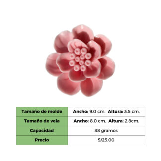 FLOR DE HIBICUS MOLDE