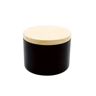 LATA NEGRA T/COLOR MADERA - 220ML