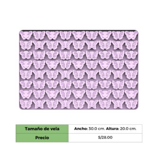 WAX MELTS MARIPOSA X 72 CAV.