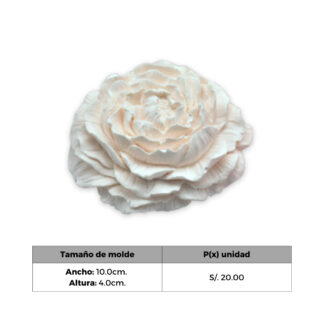 PEONY PEQUEÑO MOLDE