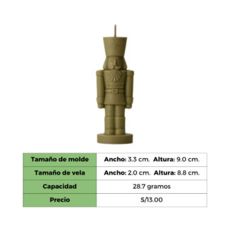 SOLDADO CASCANUEZ - MOLDE