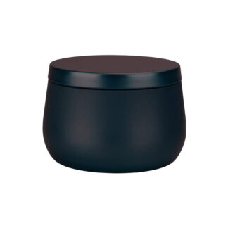 LATA PARA VELA NEGRO DIA 7.5CM