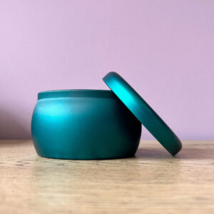 LATA VELA 9.5CM X 5CM VERDE